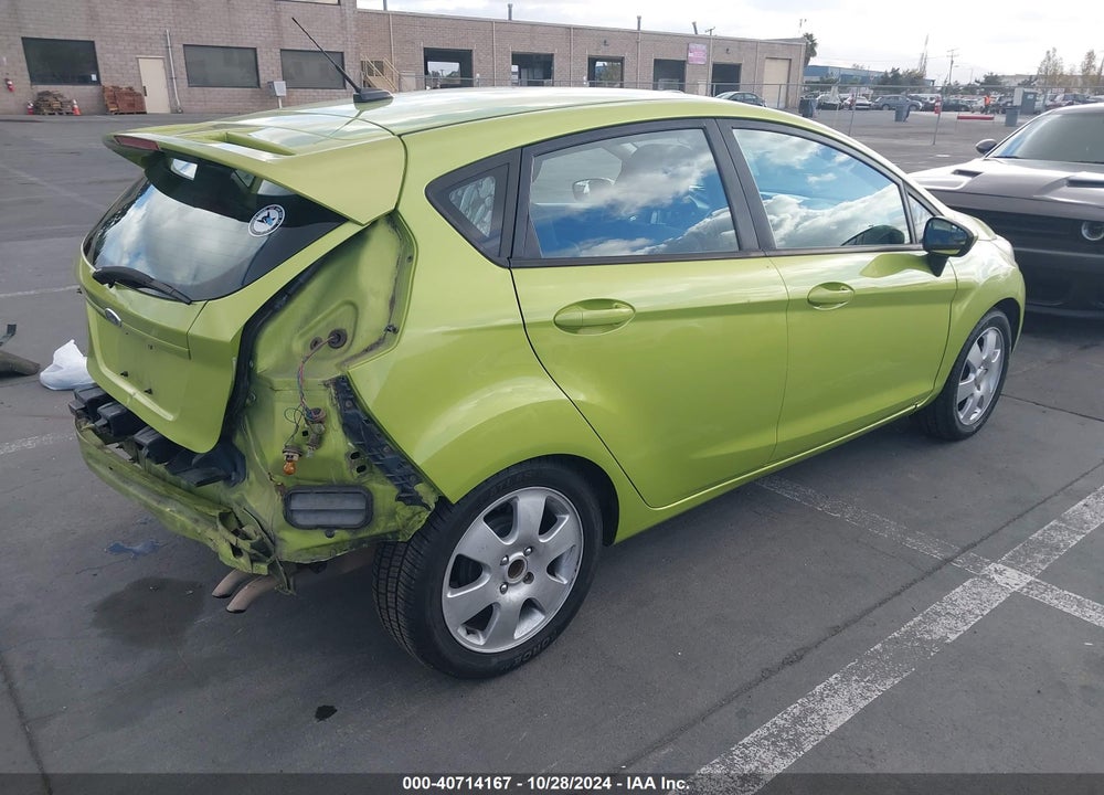 2012 FORD FIESTA SE VIN: 3FADP4EJ8CM118522