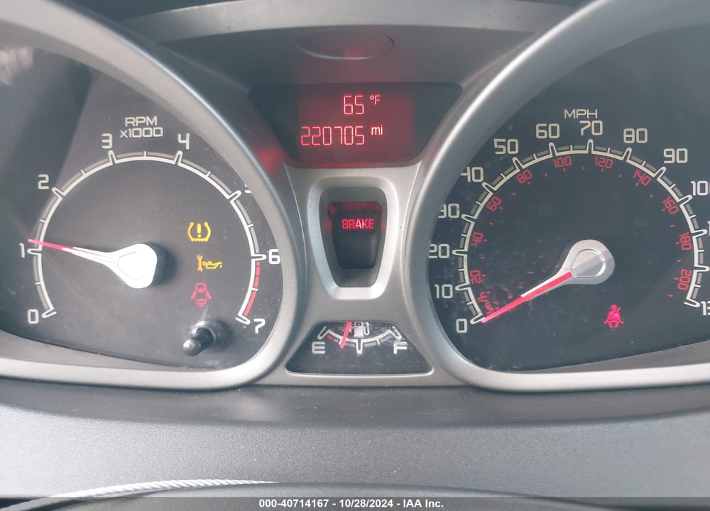 2012 FORD FIESTA SE VIN: 3FADP4EJ8CM118522