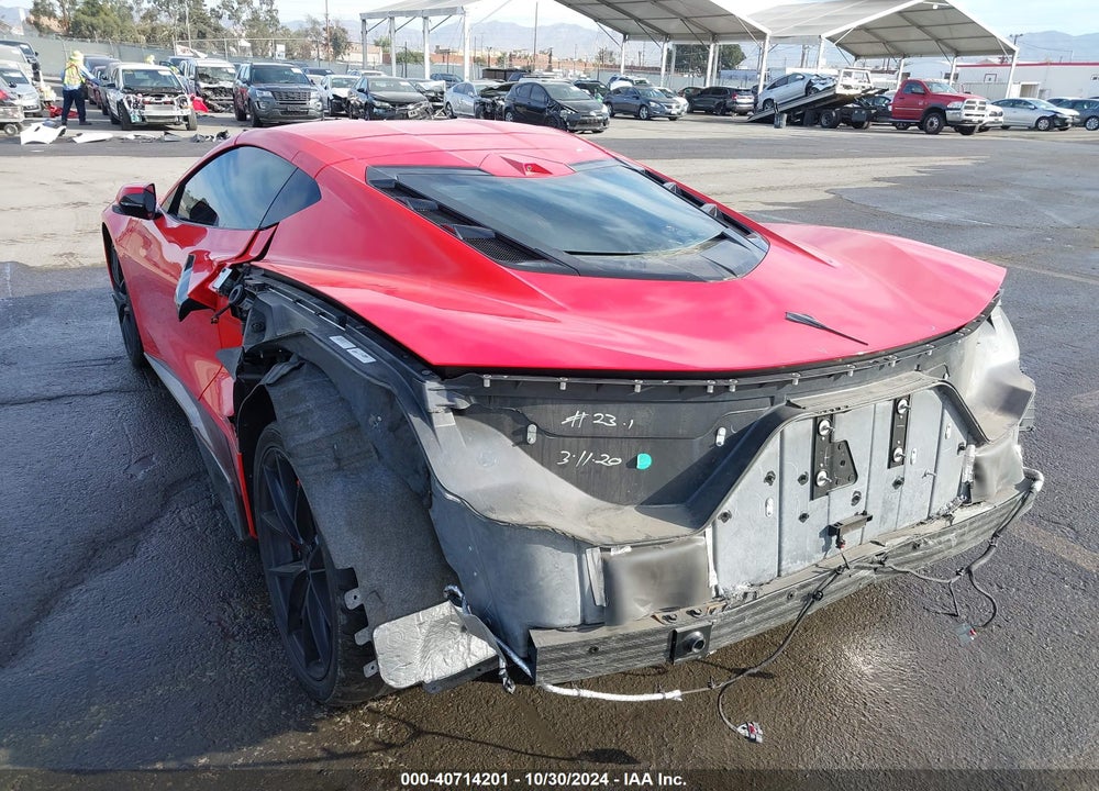 2020 CHEVROLET CORVETTE STINGRAY RWD 3LT VIN: 1G1Y82D40L5103357
