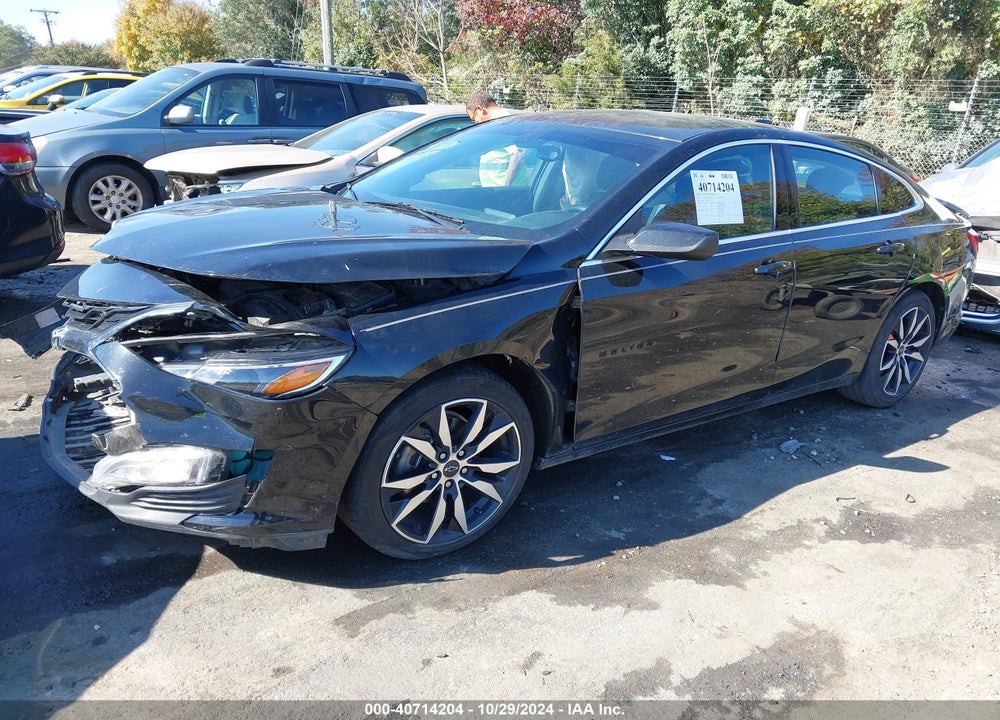 2020 CHEVROLET MALIBU FWD RS VIN: 1G1ZG5ST9LF119120