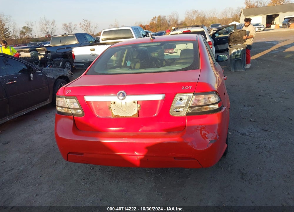 2009 SAAB 9-3 2.0T VIN: YS3FB49Y491004136