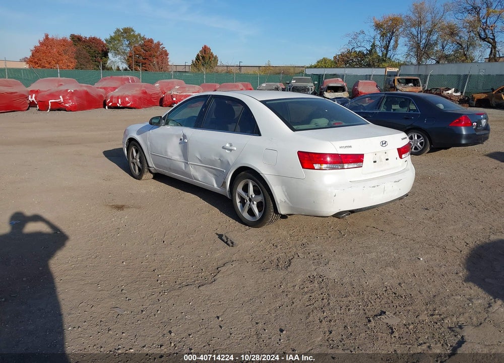 2007 HYUNDAI SONATA LIMITED/SE V6 VIN: 5NPEU46F67H239465