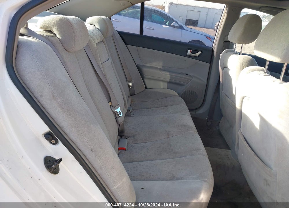 2007 HYUNDAI SONATA LIMITED/SE V6 VIN: 5NPEU46F67H239465
