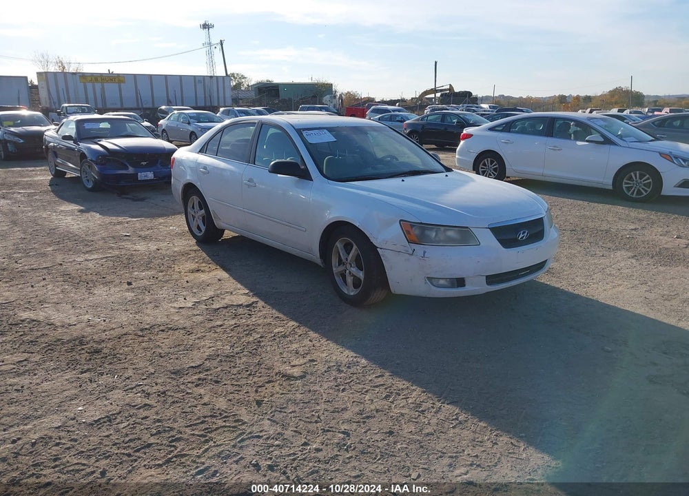 2007 HYUNDAI SONATA LIMITED/SE V6 VIN: 5NPEU46F67H239465