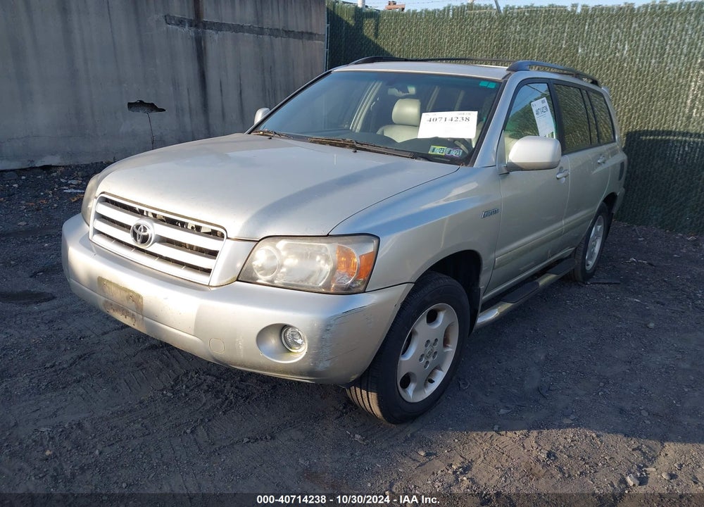 2004 TOYOTA HIGHLANDER LIMITED V6 VIN: JTEEP21A940030345