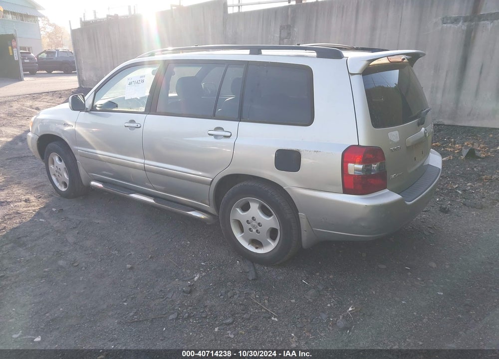 2004 TOYOTA HIGHLANDER LIMITED V6 VIN: JTEEP21A940030345