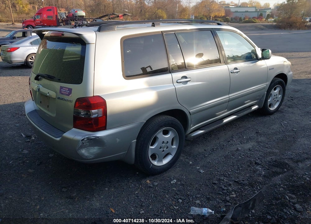 2004 TOYOTA HIGHLANDER LIMITED V6 VIN: JTEEP21A940030345