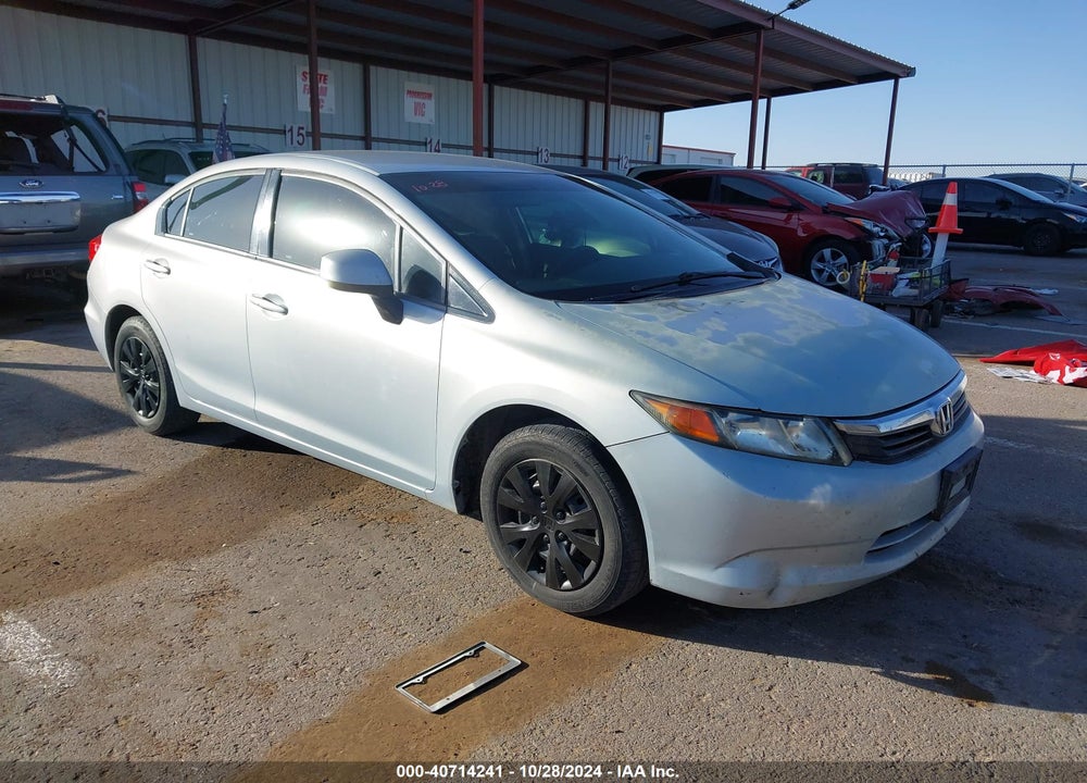 2012 HONDA CIVIC LX VIN: 2HGFB2F50CH552599