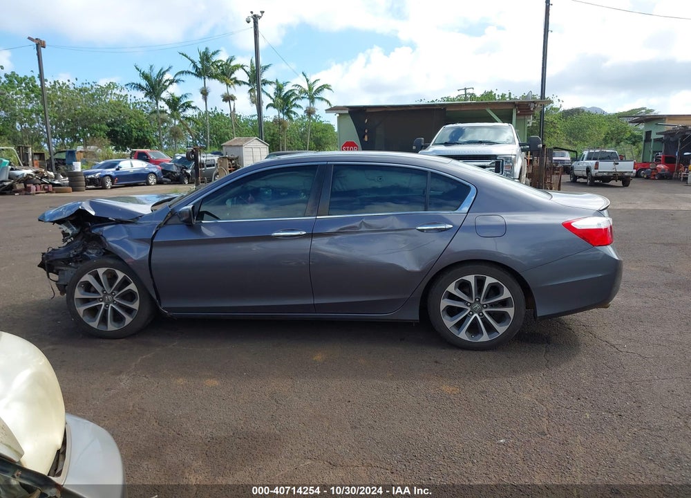 2015 HONDA ACCORD SPORT VIN: 1HGCR2F56FA070656