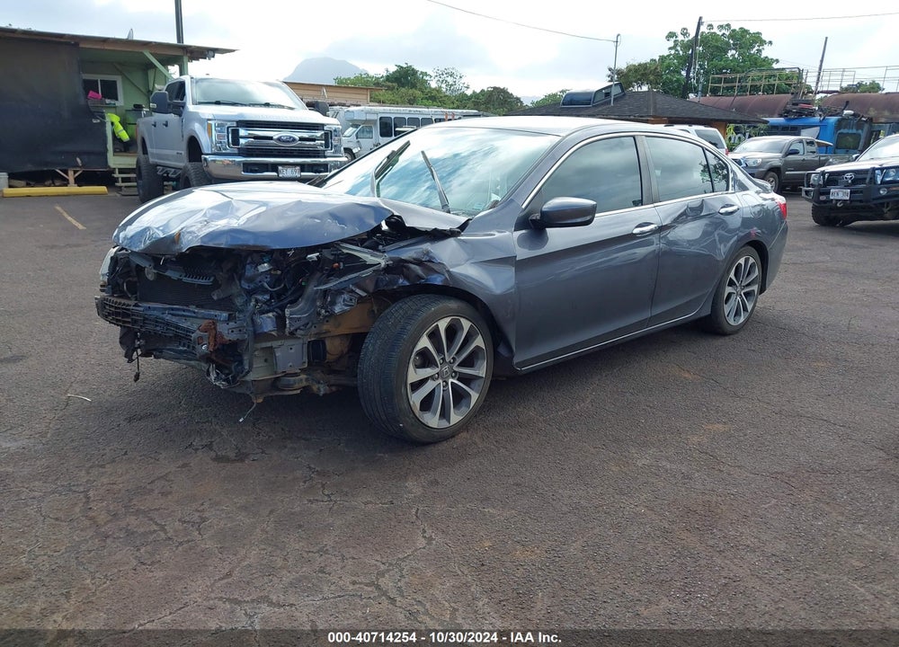 2015 HONDA ACCORD SPORT VIN: 1HGCR2F56FA070656
