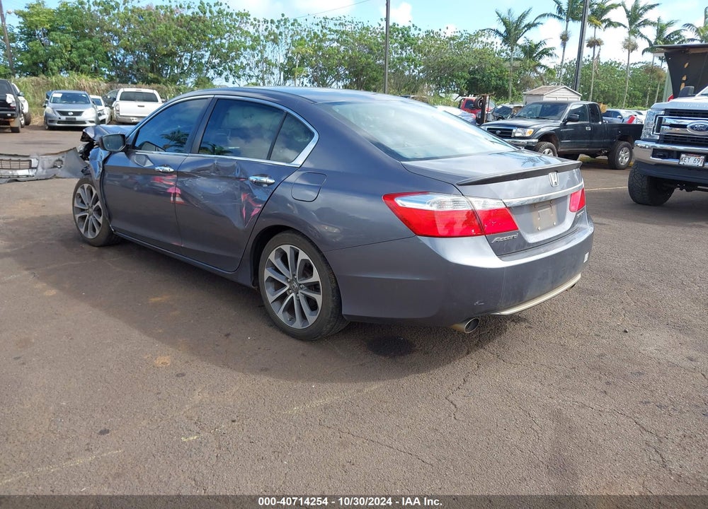 2015 HONDA ACCORD SPORT VIN: 1HGCR2F56FA070656