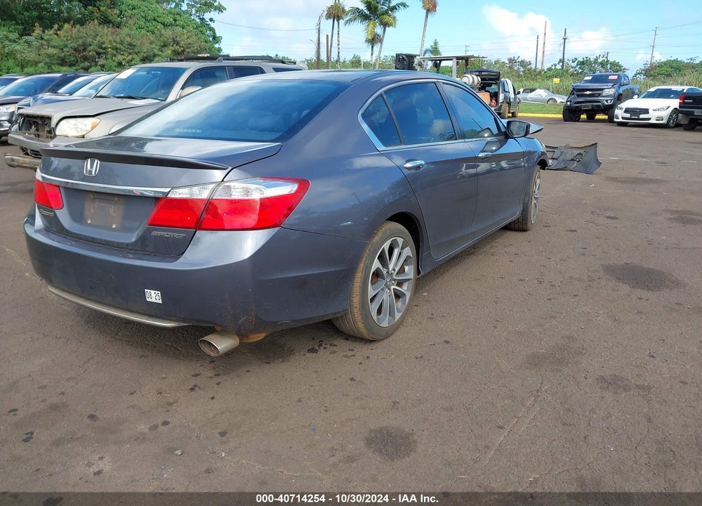 2015 HONDA ACCORD SPORT VIN: 1HGCR2F56FA070656