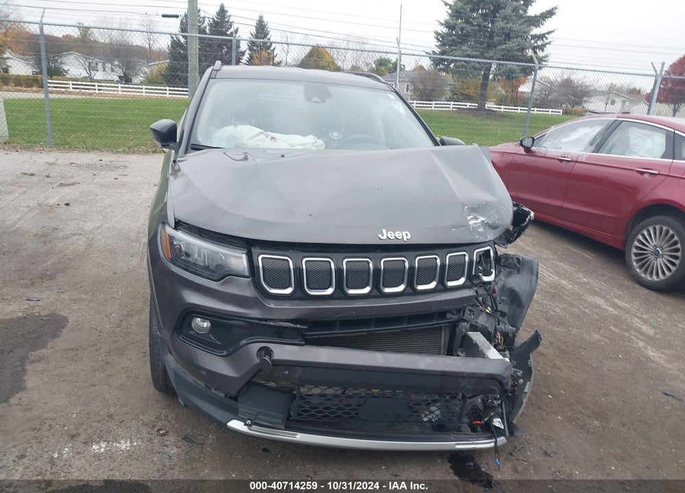 2022 JEEP COMPASS LIMITED 4X4 VIN: 3C4NJDCB5NT132088