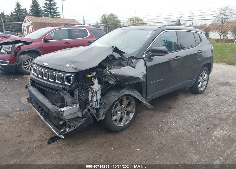 2022 JEEP COMPASS LIMITED 4X4 VIN: 3C4NJDCB5NT132088
