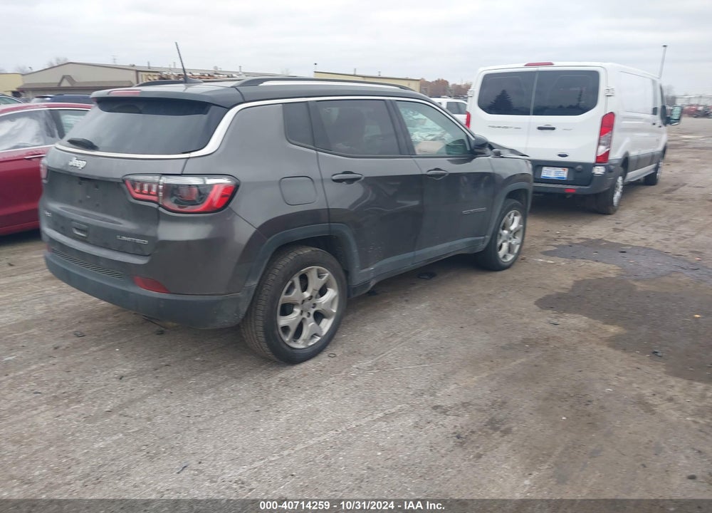 2022 JEEP COMPASS LIMITED 4X4 VIN: 3C4NJDCB5NT132088