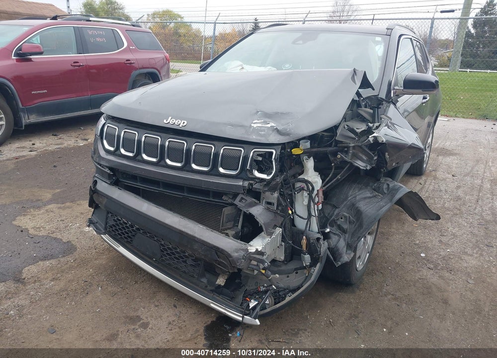 2022 JEEP COMPASS LIMITED 4X4 VIN: 3C4NJDCB5NT132088