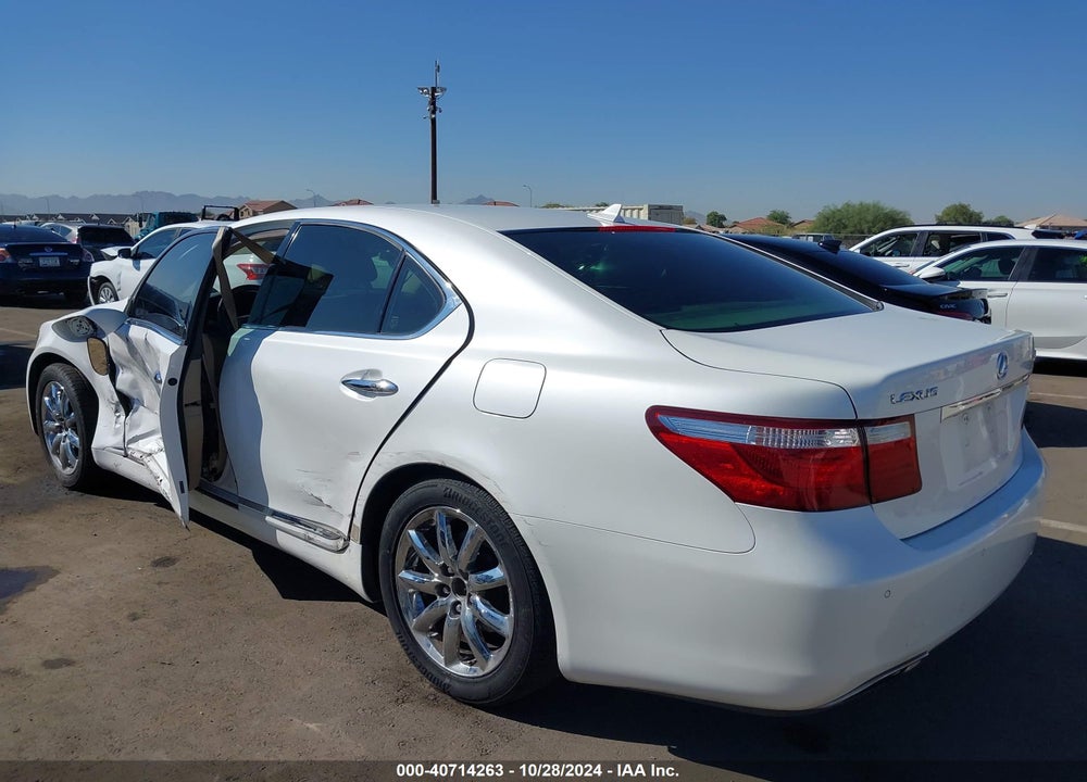 2008 LEXUS LS 460 VIN: JTHBL46F985075067