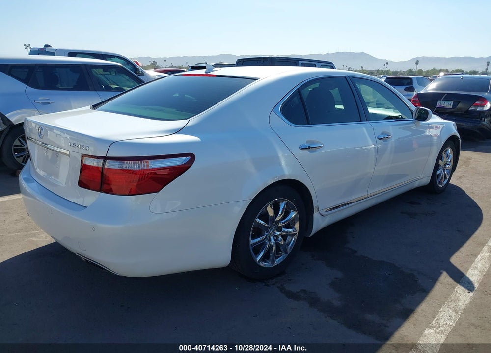 2008 LEXUS LS 460 VIN: JTHBL46F985075067
