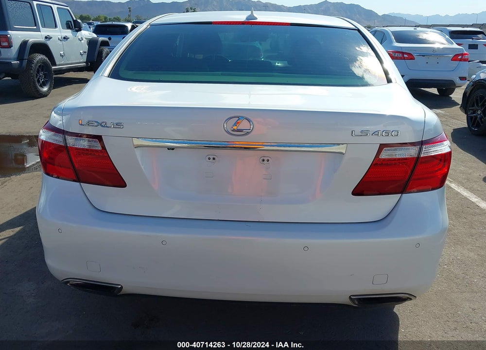 2008 LEXUS LS 460 VIN: JTHBL46F985075067