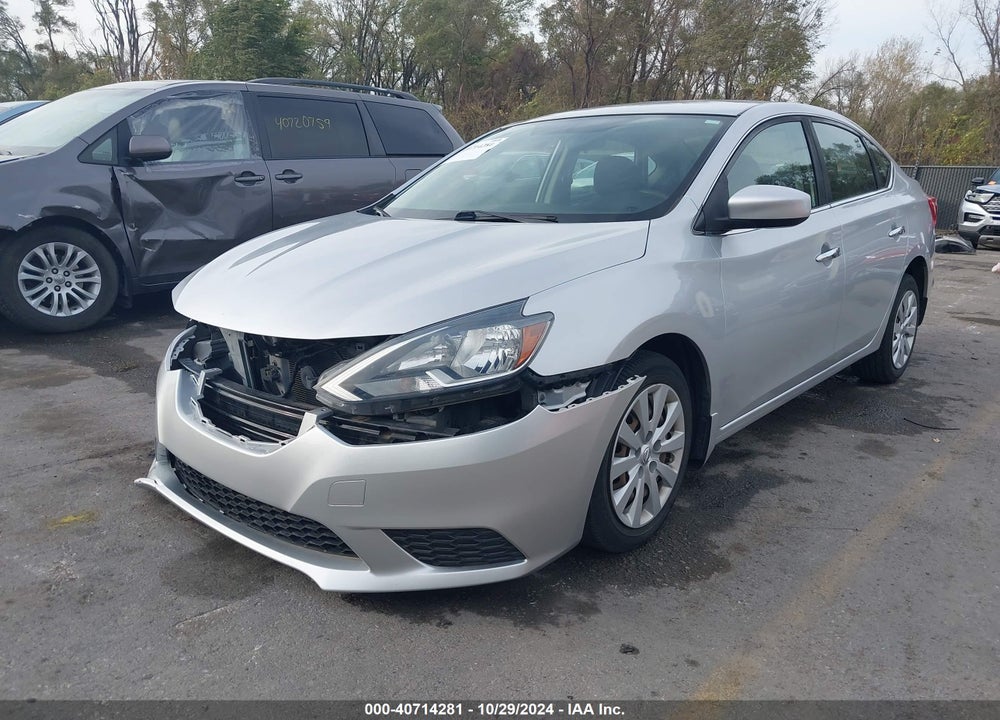 2016 NISSAN SENTRA SV VIN: 3N1AB7AP0GY313037