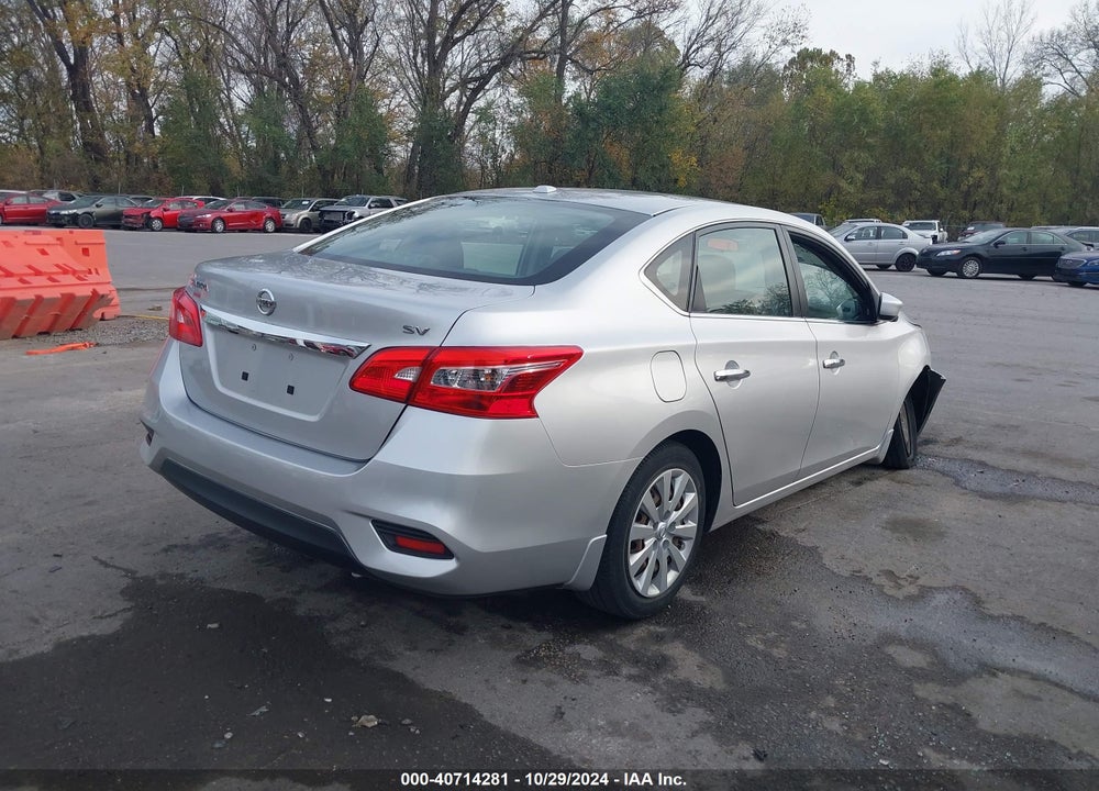 2016 NISSAN SENTRA SV VIN: 3N1AB7AP0GY313037