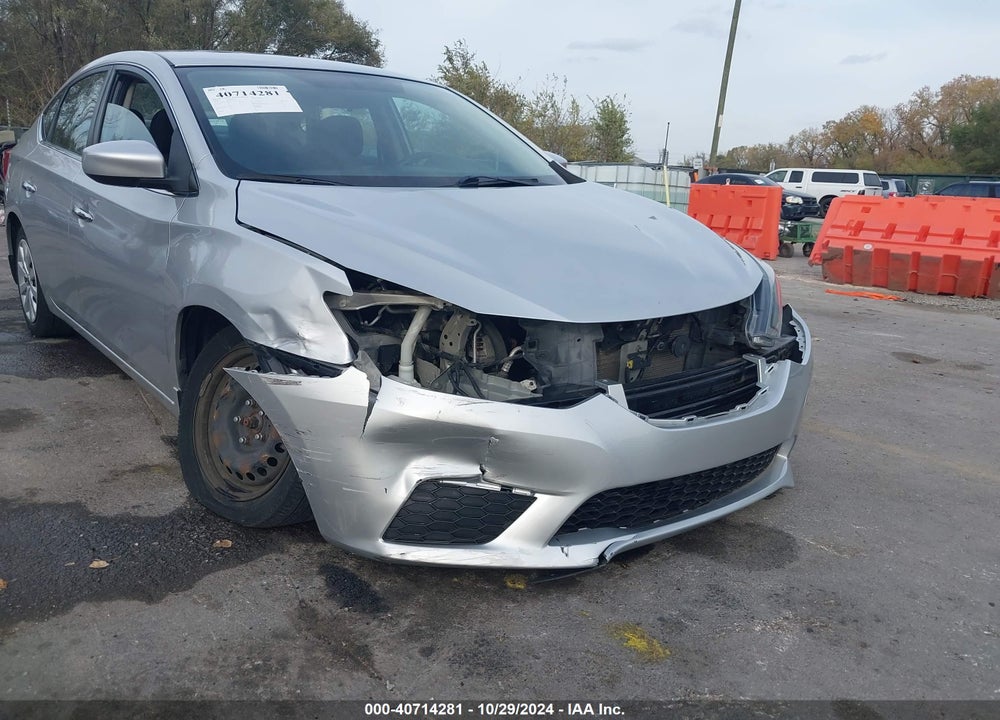 2016 NISSAN SENTRA SV VIN: 3N1AB7AP0GY313037
