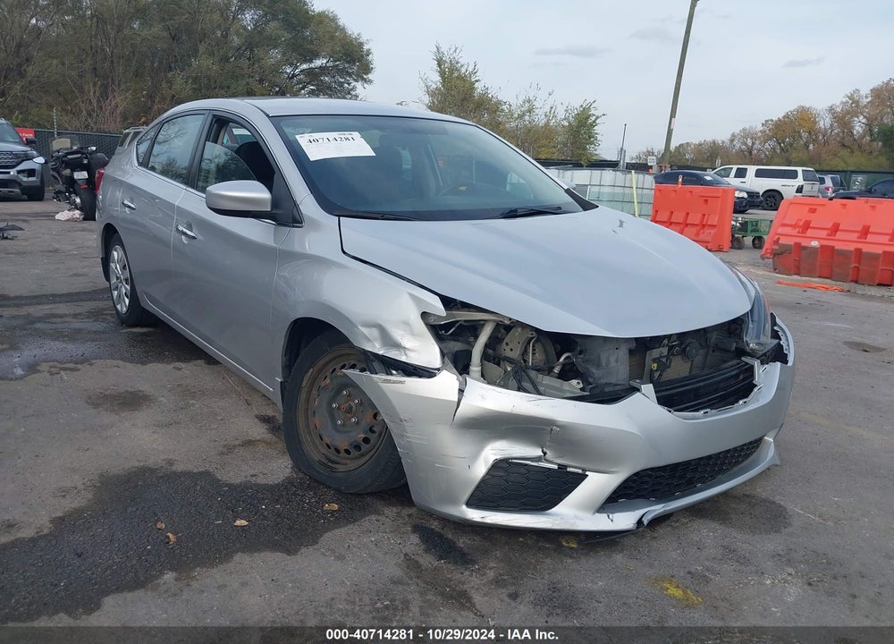 2016 NISSAN SENTRA SV VIN: 3N1AB7AP0GY313037
