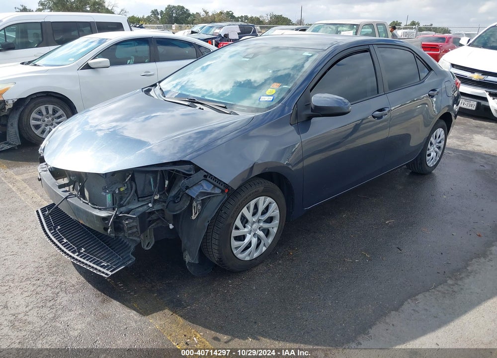 2019 TOYOTA COROLLA LE VIN: 5YFBURHE2KP861674
