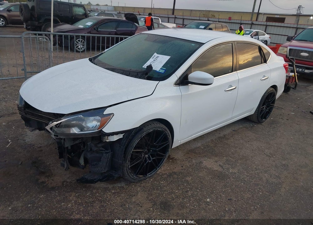 2019 NISSAN SENTRA S VIN: 3N1AB7AP9KY318066