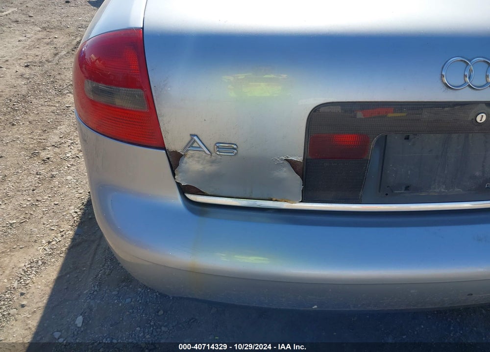1999 AUDI A6 VIN: WAUBA24B9XN020447
