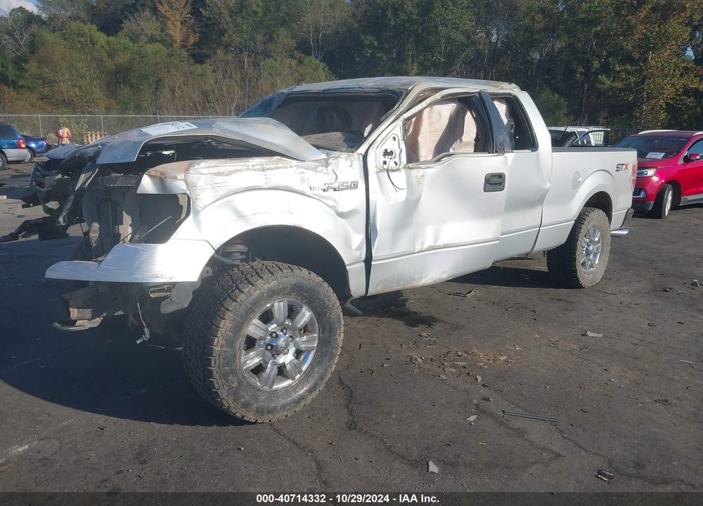 2014 FORD F-150 STX VIN: 1FTFX1EF2EKG44586