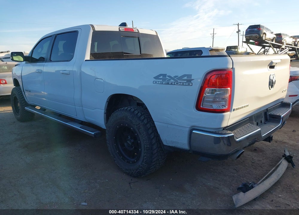 2022 RAM 1500 BIG HORN 4X4 6'4 BOX VIN: 1C6SRFMT2NN161036