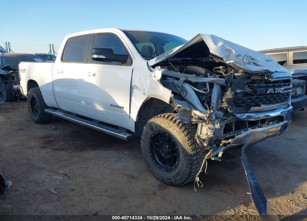2022 RAM 1500 BIG HORN 4X4 6'4 BOX VIN: 1C6SRFMT2NN161036