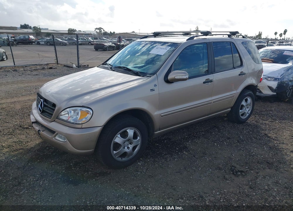 2002 MERCEDES-BENZ ML 320 VIN: 4JGAB54E12A362171