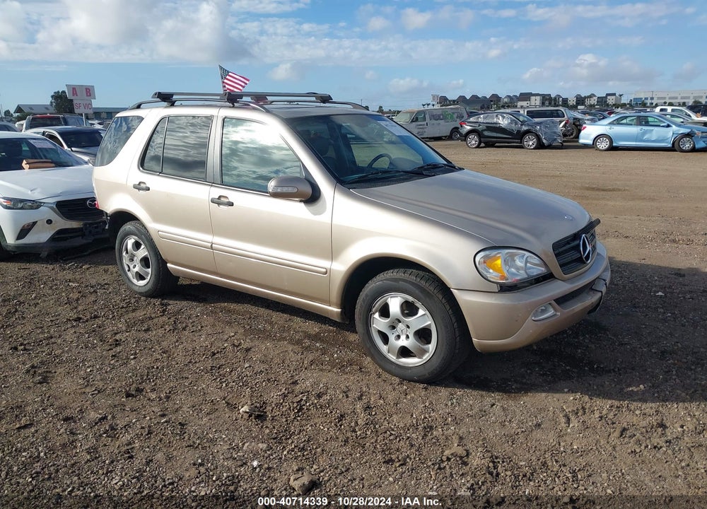 2002 MERCEDES-BENZ ML 320 VIN: 4JGAB54E12A362171