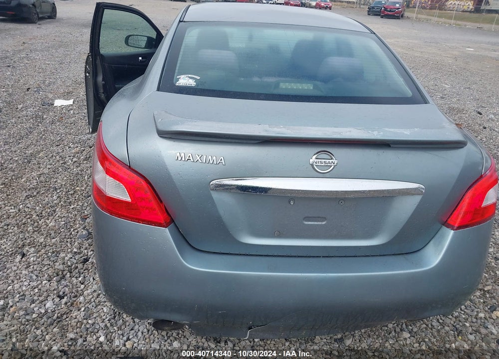 2009 NISSAN MAXIMA 3.5 S VIN: 1N4AA51E09C858742