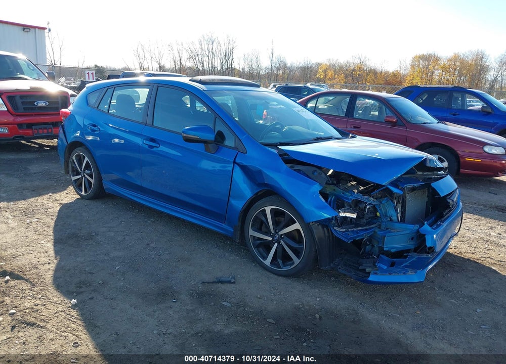 2021 SUBARU IMPREZA SPORT 5-DOOR VIN: 4S3GTAM64M3709075
