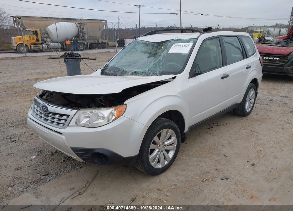 2013 SUBARU FORESTER 2.5X VIN: JF2SHABC1DH444527