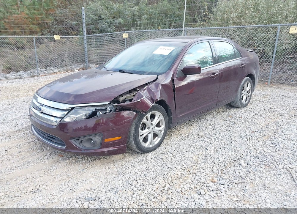 2012 FORD FUSION SE VIN: 3FAHP0HA9CR243070