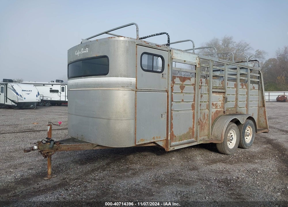 1993 KIEFER BUILT INC TRAILER VIN: 1DVRP1727PK026186