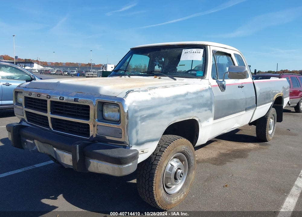 1992 DODGE W-SERIES W200/W250 VIN: 3B7KM23C7NM547267