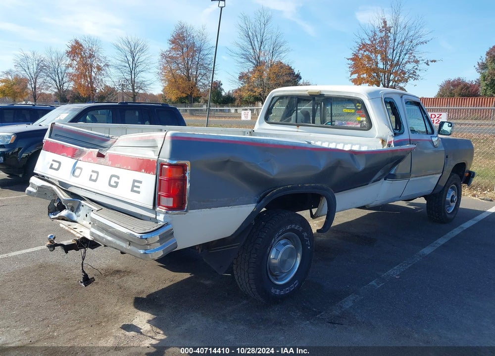 1992 DODGE W-SERIES W200/W250 VIN: 3B7KM23C7NM547267