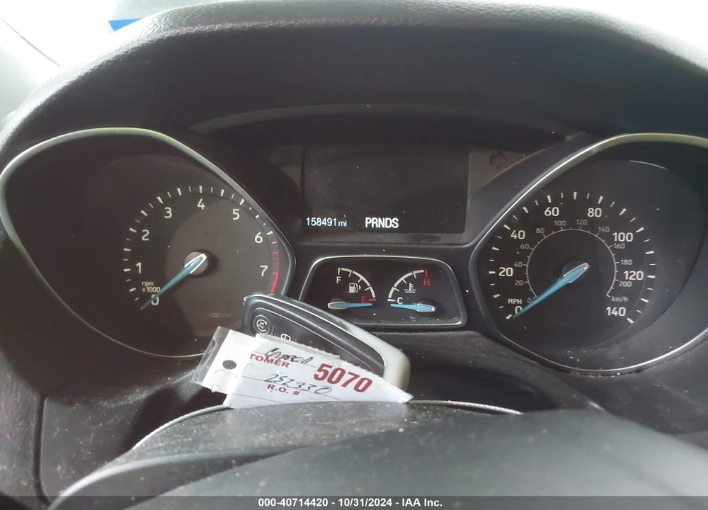 2018 FORD FOCUS TITANIUM VIN: 1FADP3J2XJL271801