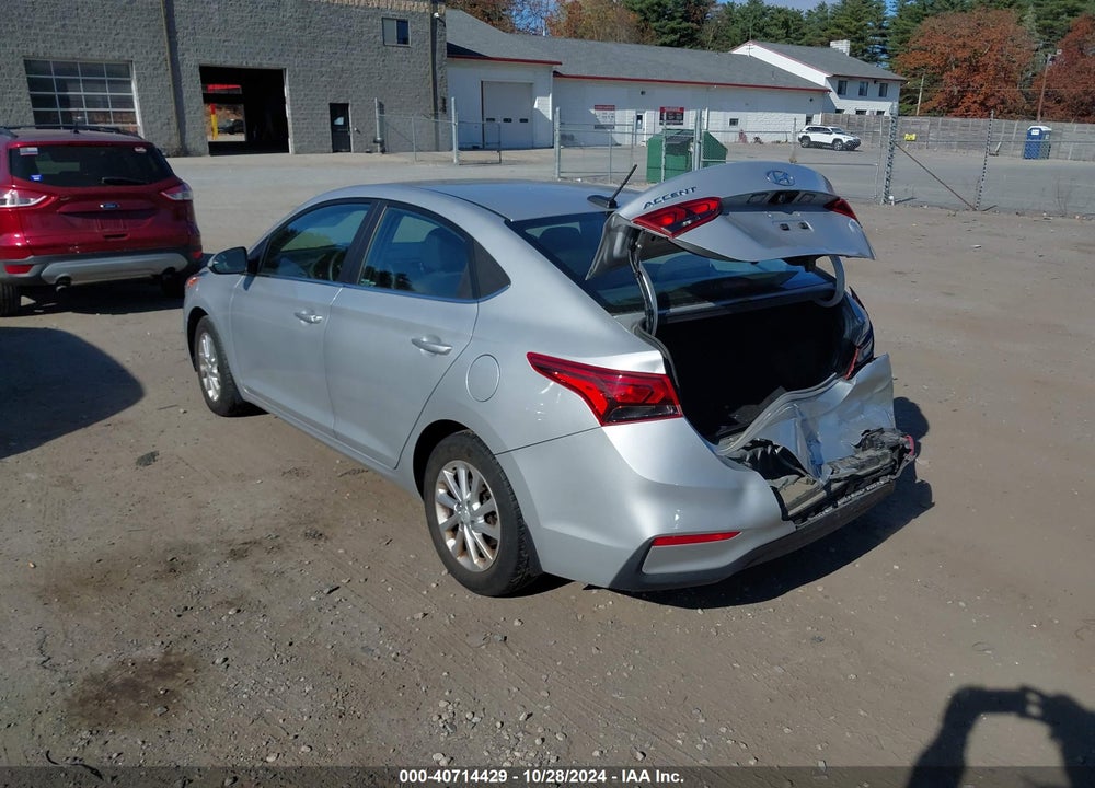 2021 HYUNDAI ACCENT SEL VIN: 3KPC24A62ME152098