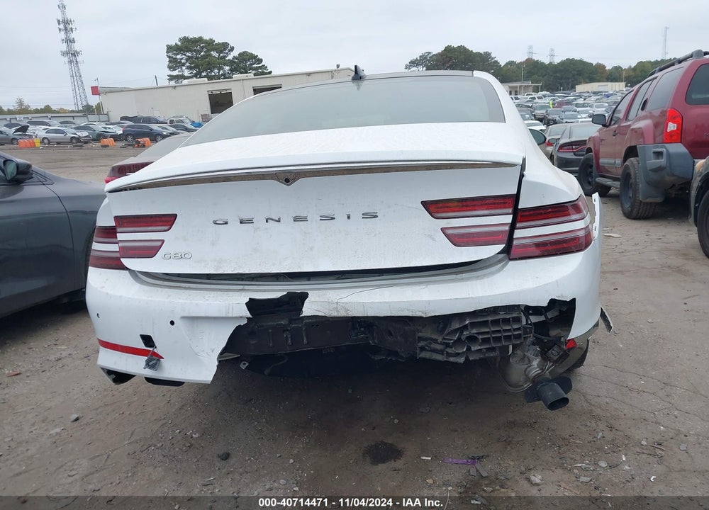 2022 GENESIS G80 2.5T RWD VIN: KMTGB4SC6NU104257