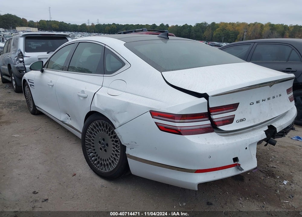 2022 GENESIS G80 2.5T RWD VIN: KMTGB4SC6NU104257