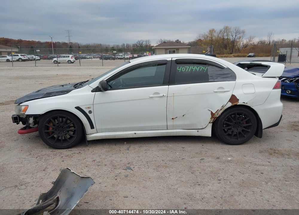 2008 MITSUBISHI LANCER EVOLUTION GSR VIN: JA3AW86V78U050109