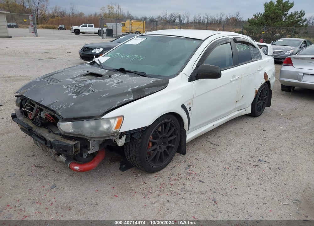 2008 MITSUBISHI LANCER EVOLUTION GSR VIN: JA3AW86V78U050109