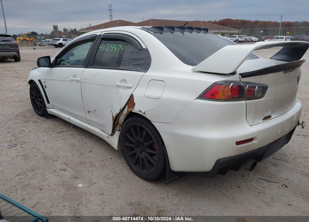 2008 MITSUBISHI LANCER EVOLUTION GSR VIN: JA3AW86V78U050109