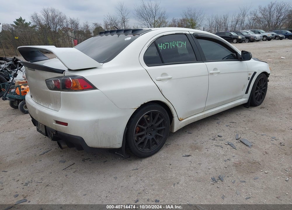 2008 MITSUBISHI LANCER EVOLUTION GSR VIN: JA3AW86V78U050109